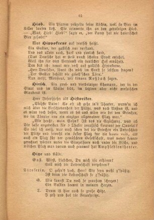 Hitze und Kälte.