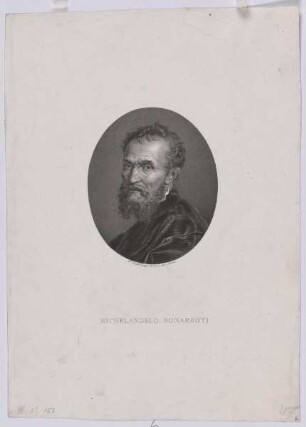 Bildnis des Michelangelo Bonarroti