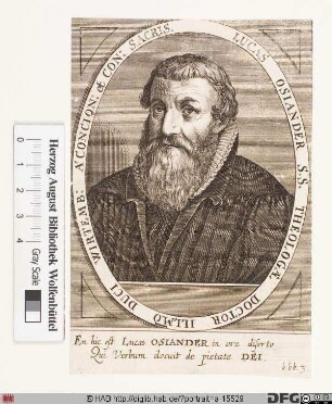 Bildnis Lucas Osiander d. Ä.