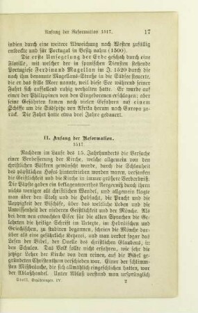 II. Anfang der Reformation. 1517