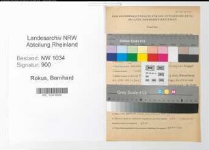 Entnazifizierung Bernhard Rokus , geb. 11.01.1912 (Oberfeldwebel)