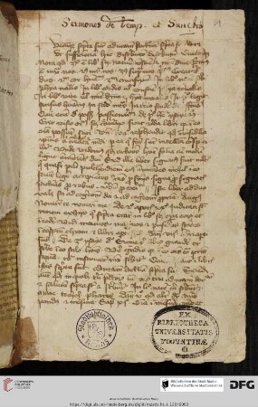Materiae praedicabiles ex libris patrum
