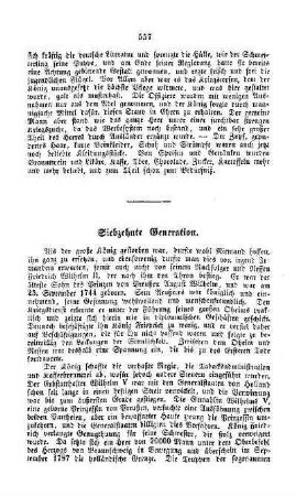 Siebzehnte Generation