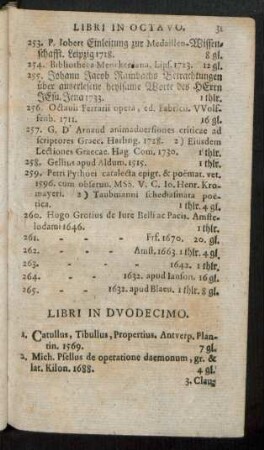 Libri in Duodecimo