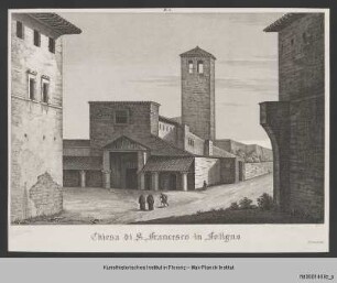 Ansicht von San Francesco in Foligno