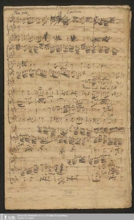 Ms. Ff. Mus. 1266 - Cantata