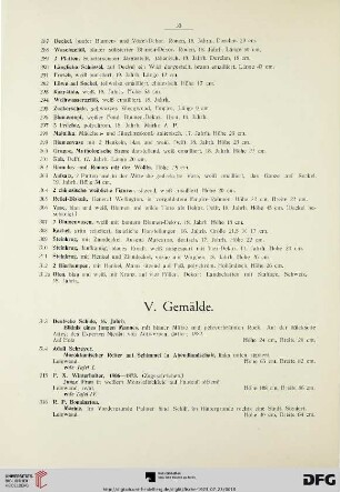 Gemälde, Miniaturen und Zeichnungen (Nr. 313-431)