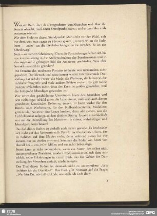 Wer ein Buch über Fotografien von Menschen und