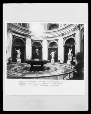 Palazzi Vaticani — Sala Rotonda