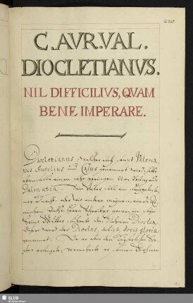 C. AVR. VAL. DIOCLETIANVS.