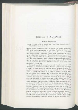 Libros y autores
