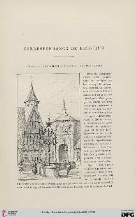 3. Pér. 12.1894: Correspondance de Belgique : l'exposition universale d'Anvers; le vieil Anvers