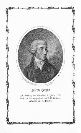 Joseph Haydn und Breitkopf & Härtel : ein Rückblick bei der Veranstaltung der ersten vollständigen Gesamtausgabe seiner Werke : mit zehn Abbildungen