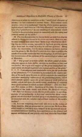 Additional objections to Redfield's theory of storms