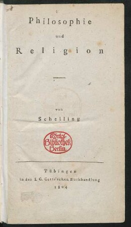 Philosophie und Religion