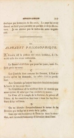 22. Alphabet Philosophique