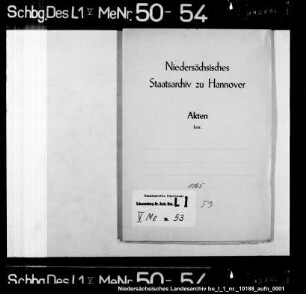 Aufstellung über die Schafe zu Koverden