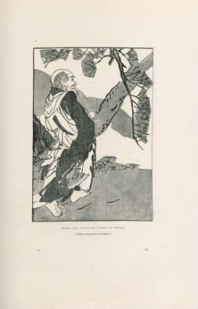 Ètude par Getsouhô (ècole de Kôrin). (D'apres une gravure en couleurs.)