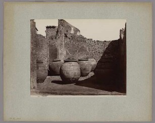 Pompeji: Laden des Ölhändlers