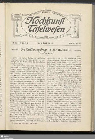 Heft Nr. 6, 15. März 1910