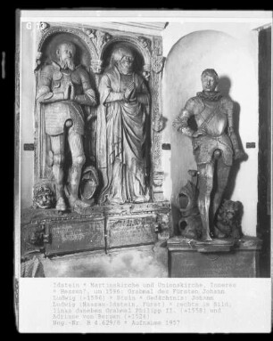 Grabmal des Fürsten Johann Ludwig (+1596)