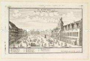 Leipzig, Rathaus und Großer Markt - Nr. 45 aus Bodenehr, Pracht II