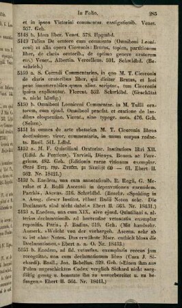 In Folio. (Nr. 5148 - 5291)