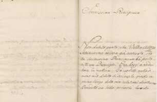 Johann Peter Job an Karoline Luise von Baden (Dornheim)