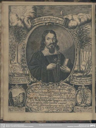 Jacobus Nicolaus Röserus Pastor Aculicus Quedlinburgensis