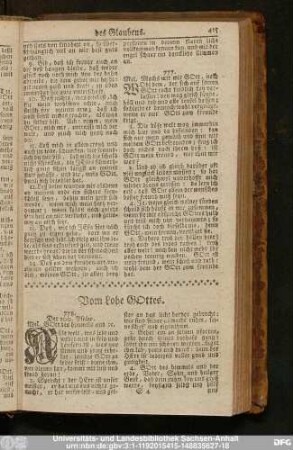 [XLV.] Vom Lobe Gottes.