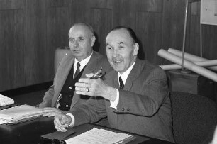 Vorstellung des neuen Rektors der Universität Karlsruhe Prof. Heinz Draheim.