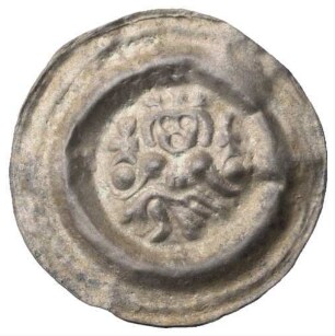 Fundmünze, Brakteat, 1153 - 1278
