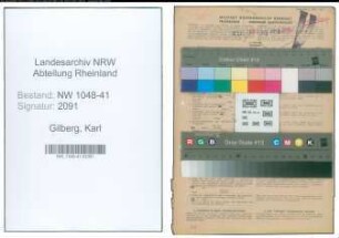 Entnazifizierung Karl Gilberg , geb. 15.07.1913 (Polizist)