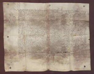 Ehevertrag zwischen dem Grafen Philipp von Eberstein und der Gräfin Catharina von Stolberg und Wertheim
