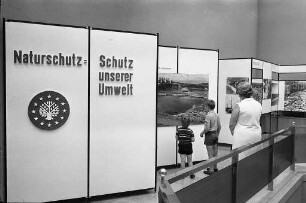 Ausstellung "Naturschutz - Schutz unserer Umwelt" im Landesgewerbeamt