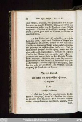 Viertes Kapitel. Geschichte der Hispanischen Staaten.