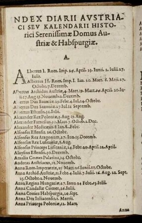 Index Diarii Austriaci ...