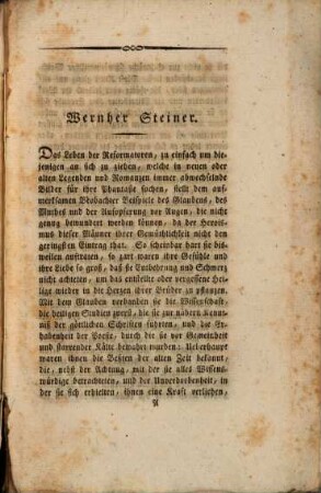 Wernher Steiner, Bürger von Zug und Zürich : eine Einladung zur Jubelfeyer der schweizerischen Reformation