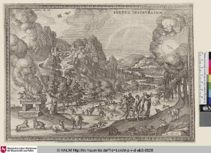 Foedus instavratum [Noahs Opfer und der Bund Gottes mit Noah; Noah's sacrifice after the flood; Noah's covenant with god]