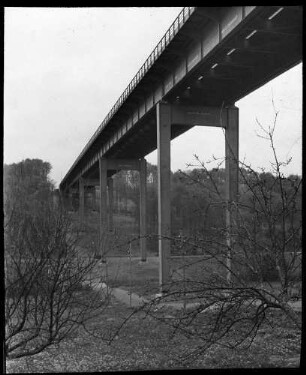 Sulzbachviadukt: Gesamtansicht von unten
