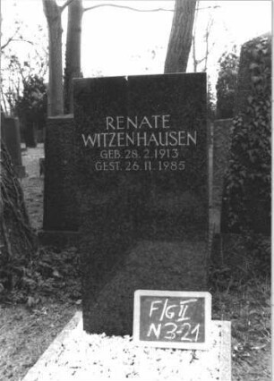 Grabstein F-G II N/3/21