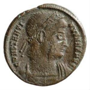 Münze, Follis, Aes 3, 330 - 335 n. Chr.