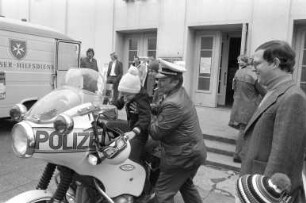 Gemeinsame Informationsveranstaltung von Malteserhilfsdienst, Polizei und ADAC auf dem Messplatz