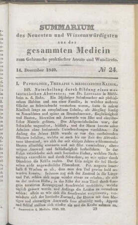 1. December 1840. No. 24.