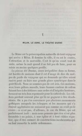 V Milan, le Dòme, le théatre diurne