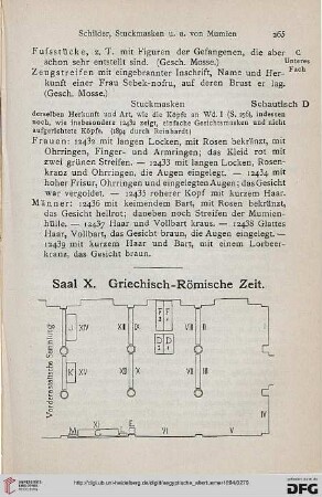 Saal X. Griechisch-römische Zeit