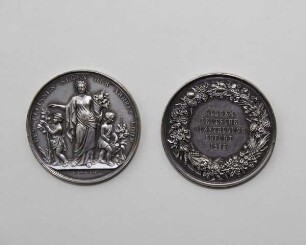 Medaille Gartenbau-Ausstellung Erfurt