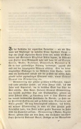 Samuel Thomas von Sömmerring's Leben und Verkehr mit seinen Zeitgenossen. 2, Leben Sömmerring's : nebst einem Anhang von Briefen und Aufsätzen...