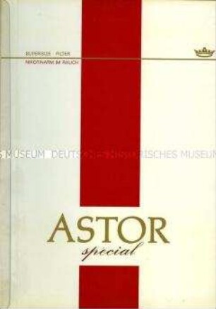 Werbebroschüre für "Astor Special"-Zigaretten