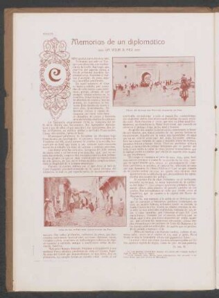 Memorias de un diplomático : Un viaje a Fez